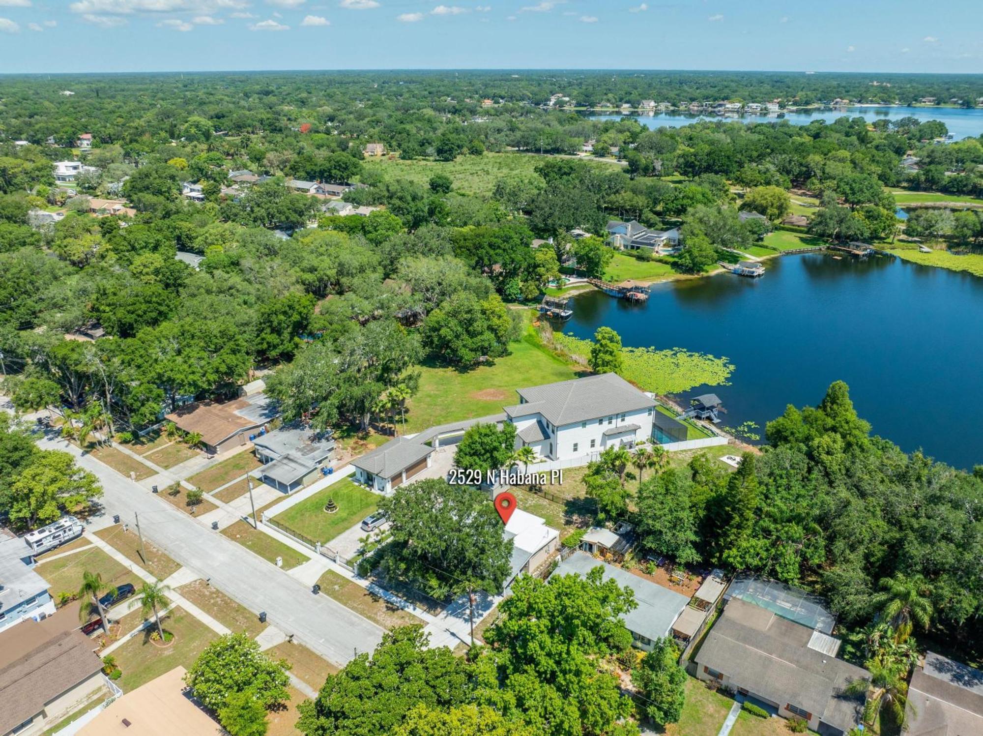 Lakefront Private Oasis In Tampa Bay Vila Exterior foto